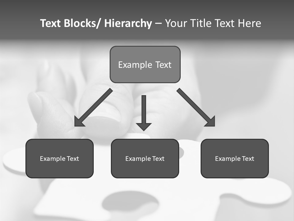 Assemble Problem Puzzle PowerPoint Template