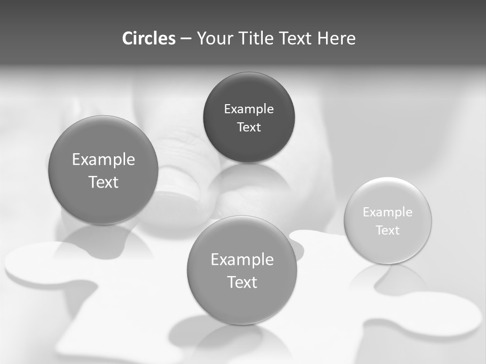 Assemble Problem Puzzle PowerPoint Template