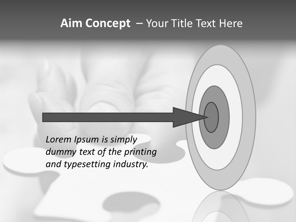 Assemble Problem Puzzle PowerPoint Template