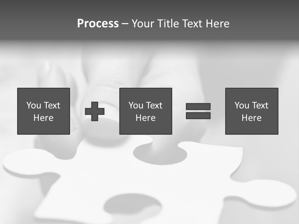 Assemble Problem Puzzle PowerPoint Template