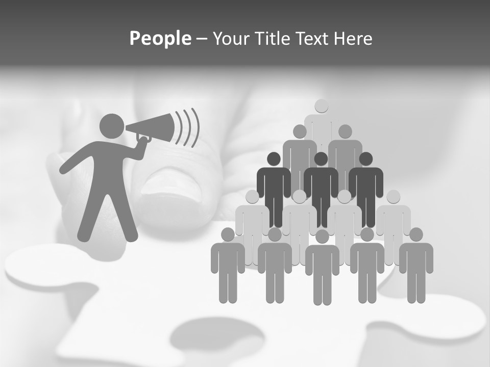 Assemble Problem Puzzle PowerPoint Template