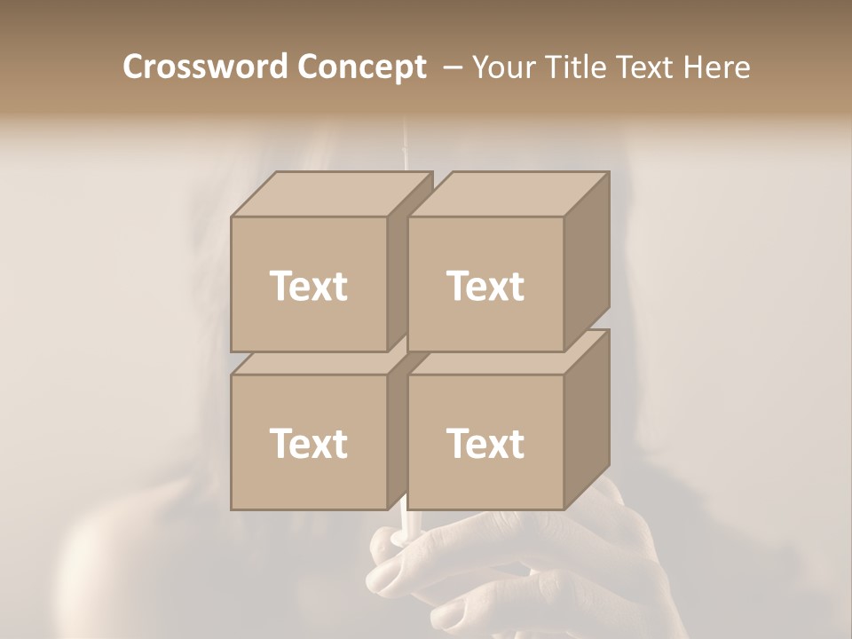 Problem Sharp Person PowerPoint Template