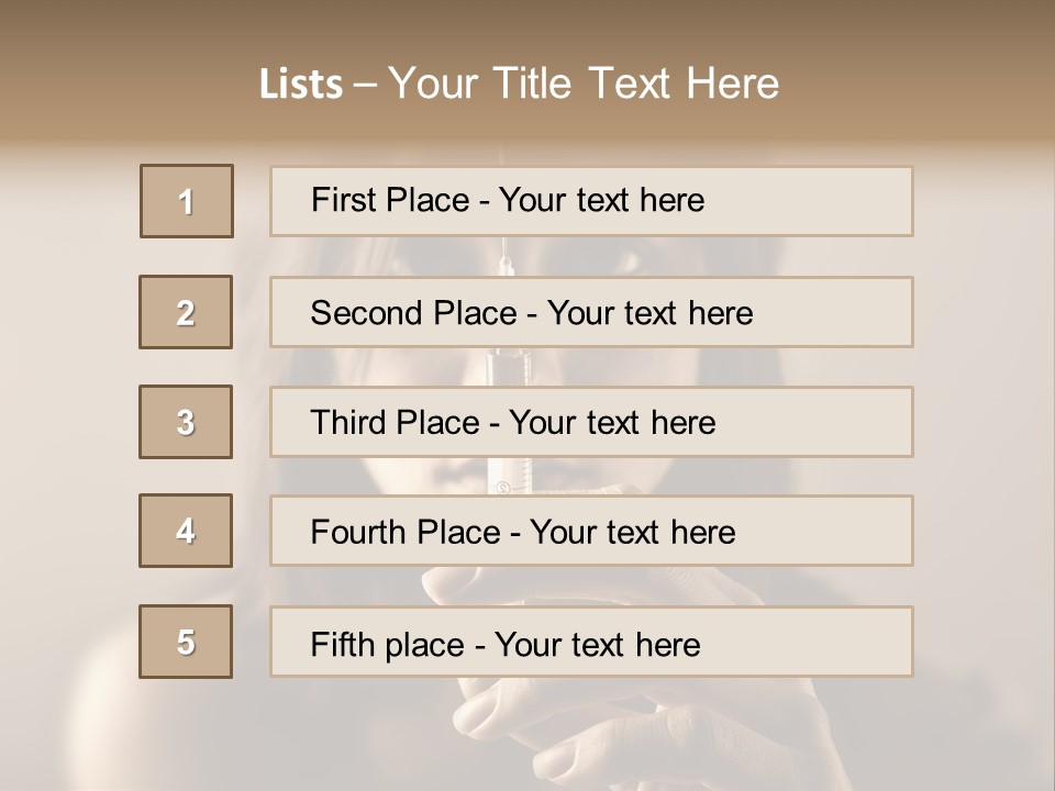 Problem Sharp Person PowerPoint Template