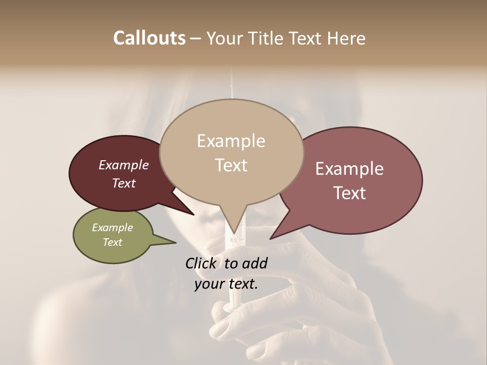 Problem Sharp Person PowerPoint Template