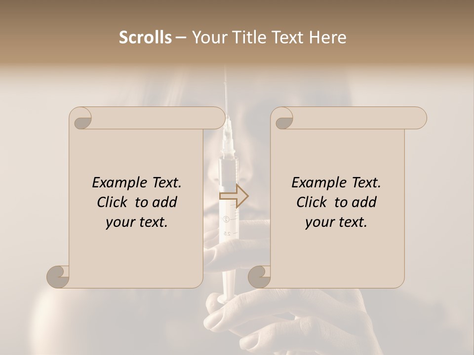 Problem Sharp Person PowerPoint Template