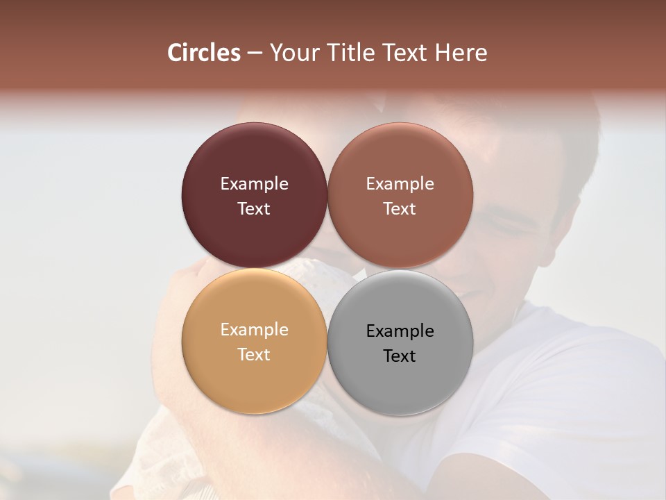 Joy Outdoors Male PowerPoint Template