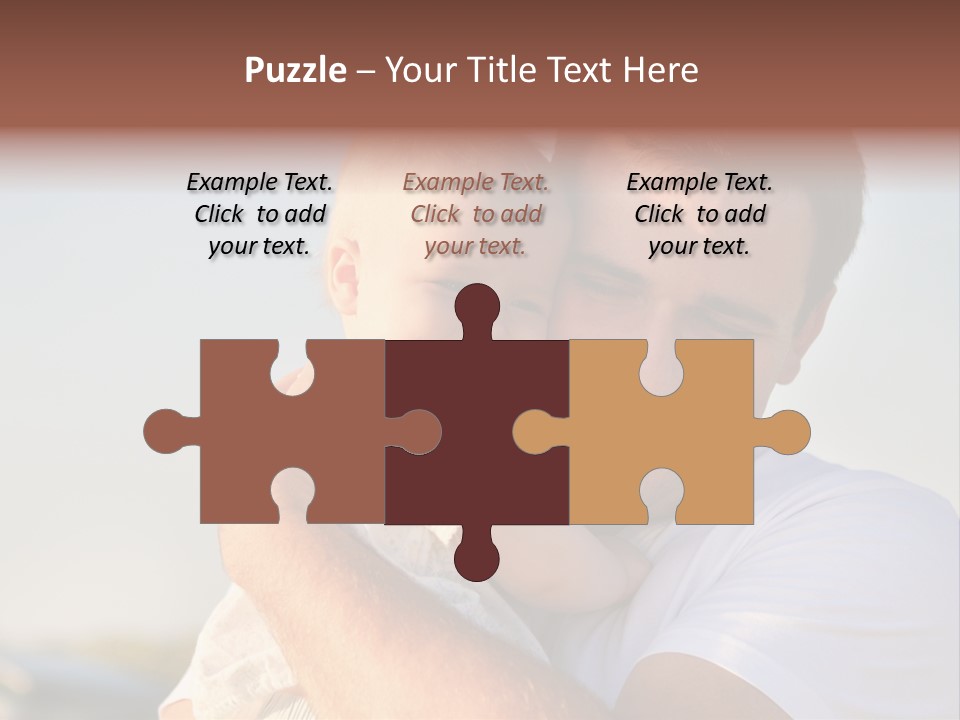 Joy Outdoors Male PowerPoint Template