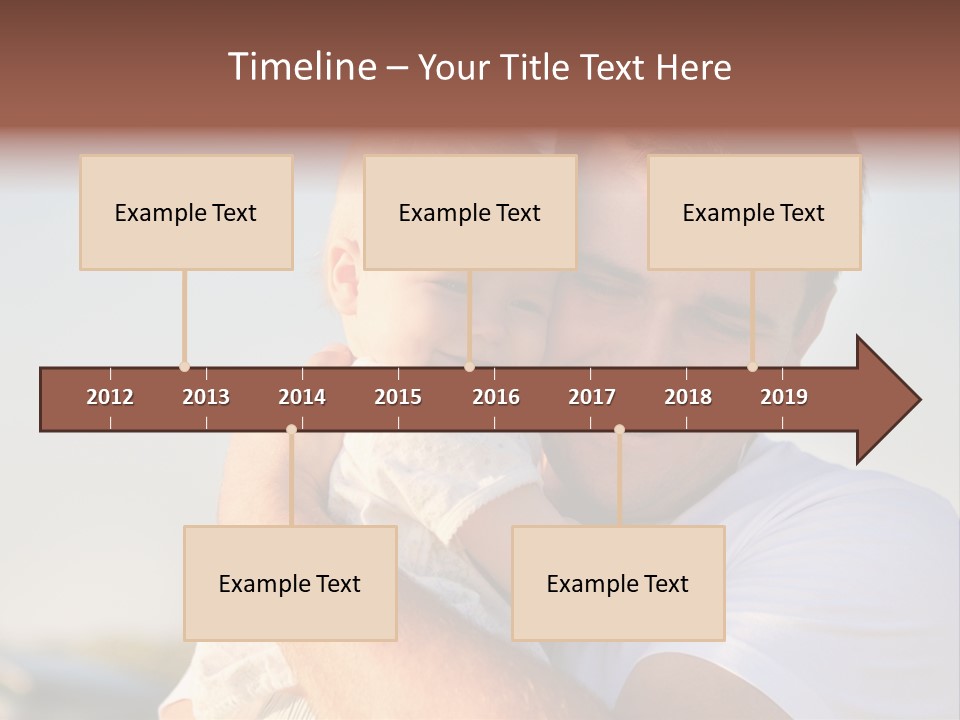 Joy Outdoors Male PowerPoint Template
