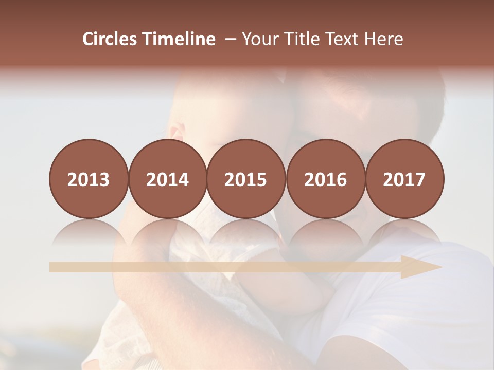 Joy Outdoors Male PowerPoint Template