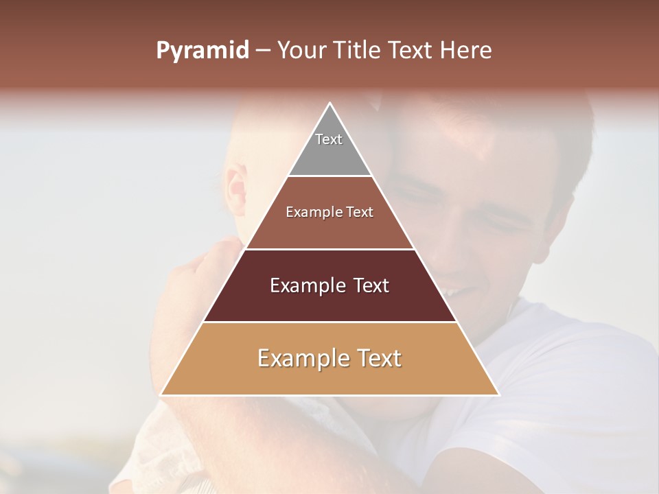 Joy Outdoors Male PowerPoint Template