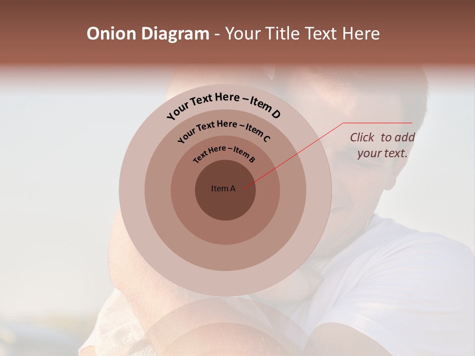 Joy Outdoors Male PowerPoint Template