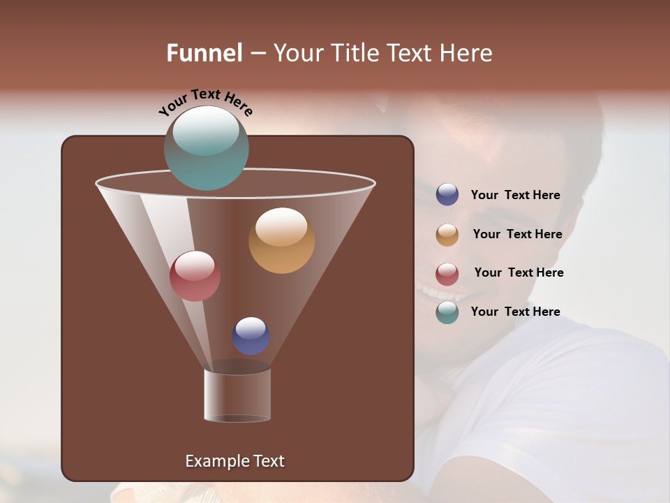 Joy Outdoors Male PowerPoint Template