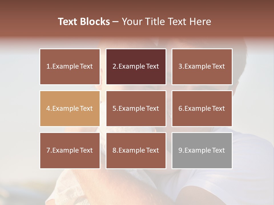 Joy Outdoors Male PowerPoint Template