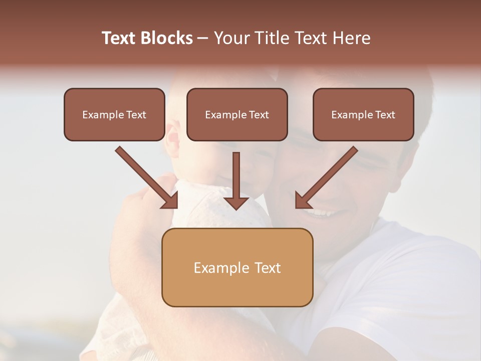 Joy Outdoors Male PowerPoint Template