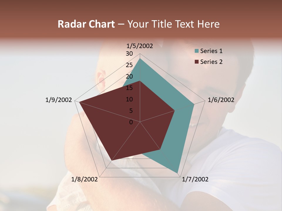 Joy Outdoors Male PowerPoint Template