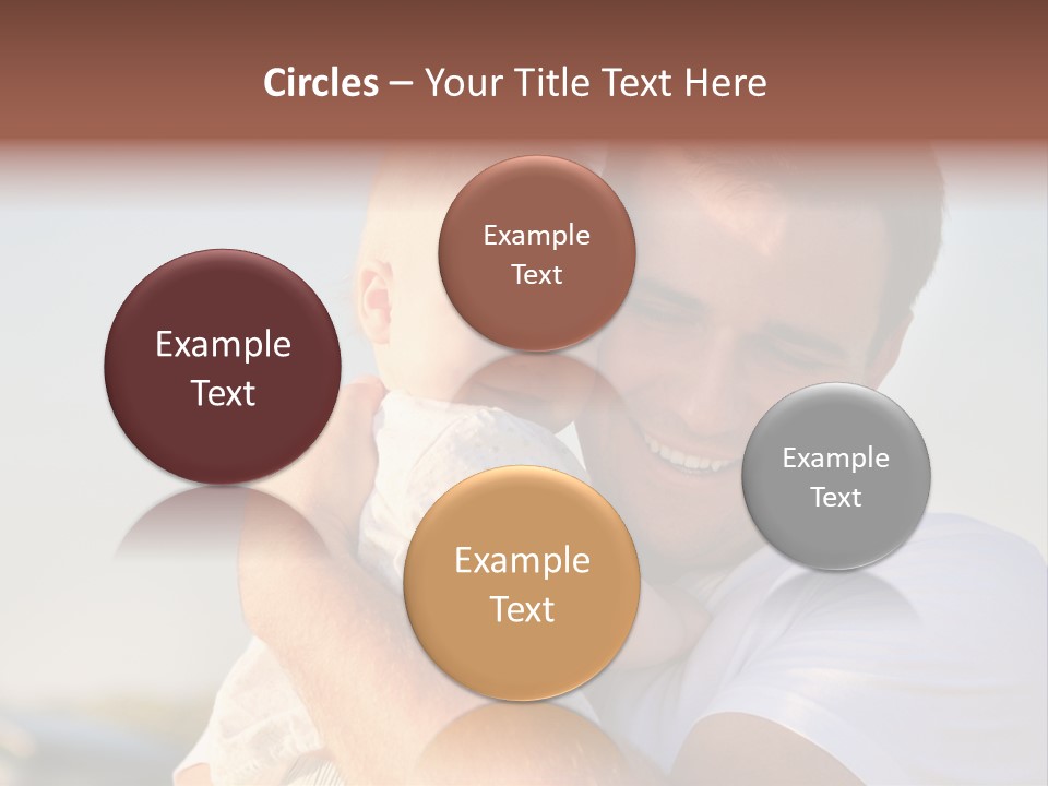 Joy Outdoors Male PowerPoint Template