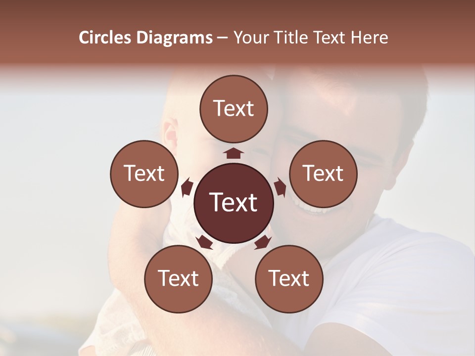 Joy Outdoors Male PowerPoint Template