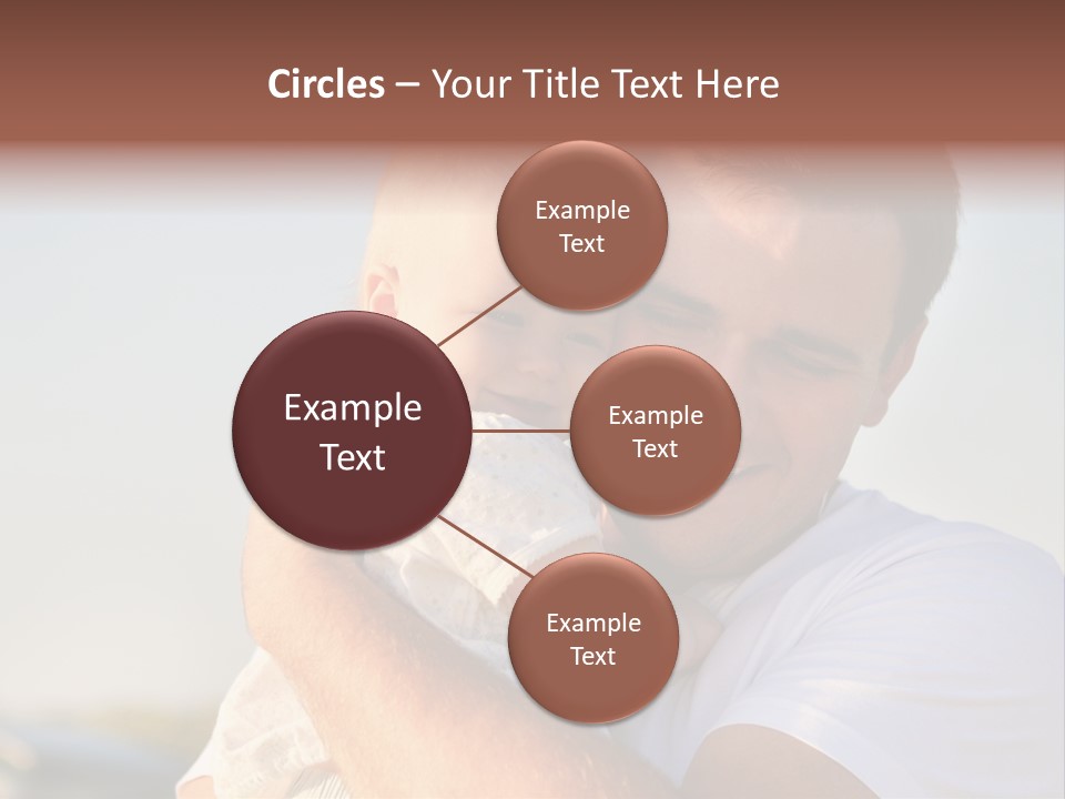 Joy Outdoors Male PowerPoint Template