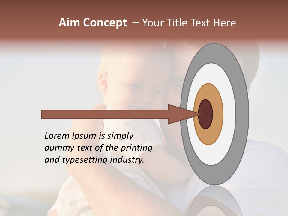 Joy Outdoors Male PowerPoint Template