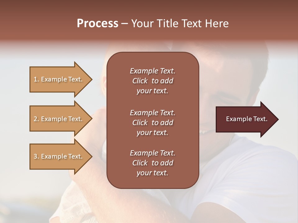 Joy Outdoors Male PowerPoint Template