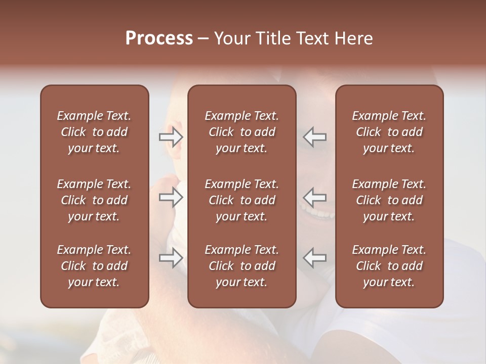 Joy Outdoors Male PowerPoint Template