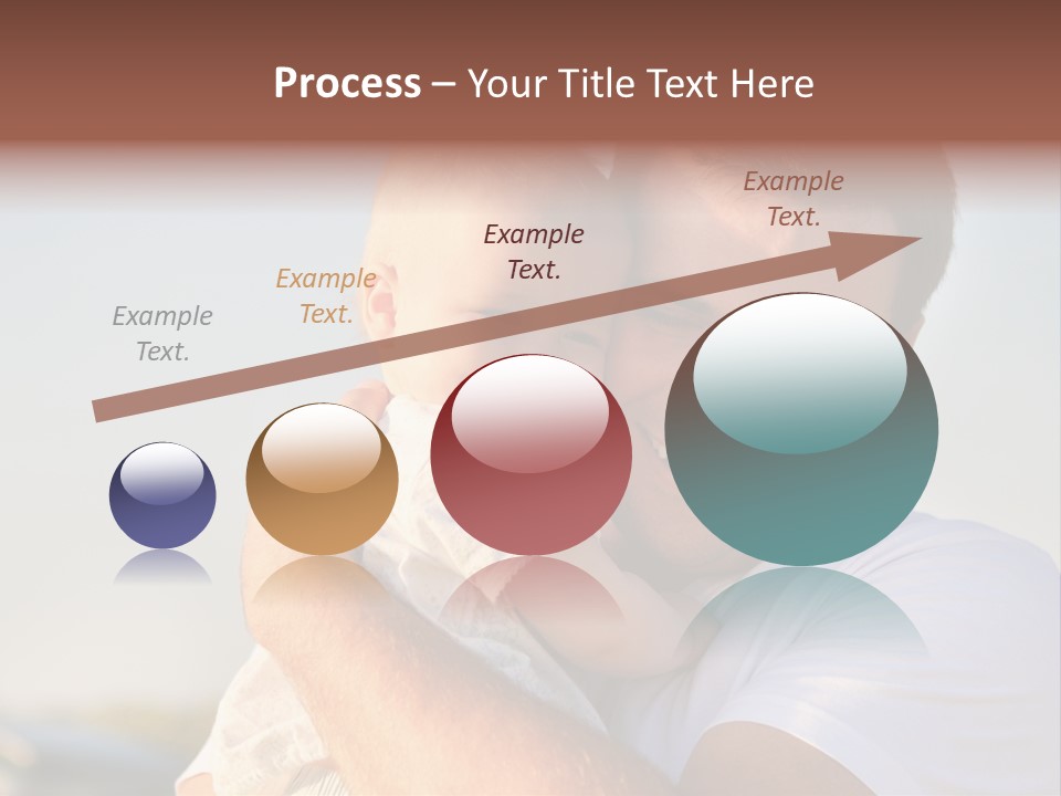 Joy Outdoors Male PowerPoint Template