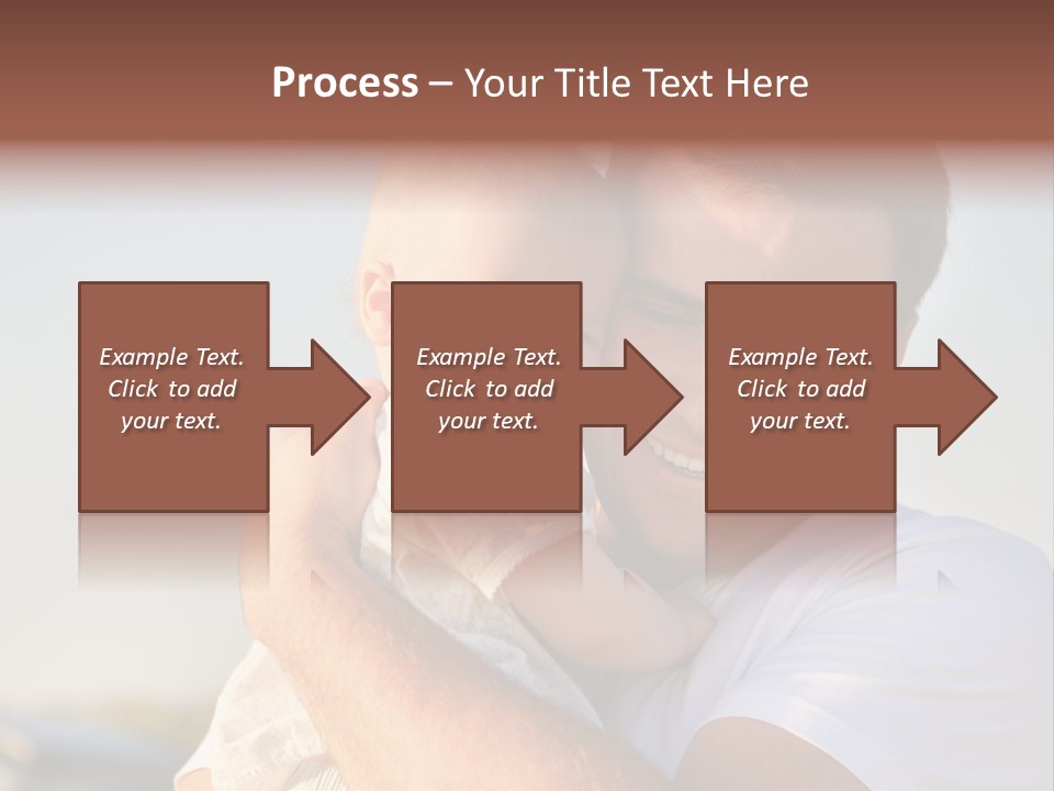 Joy Outdoors Male PowerPoint Template