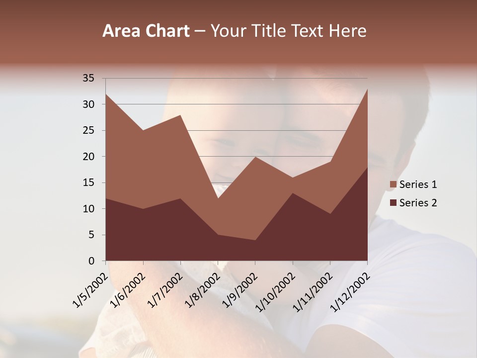 Joy Outdoors Male PowerPoint Template