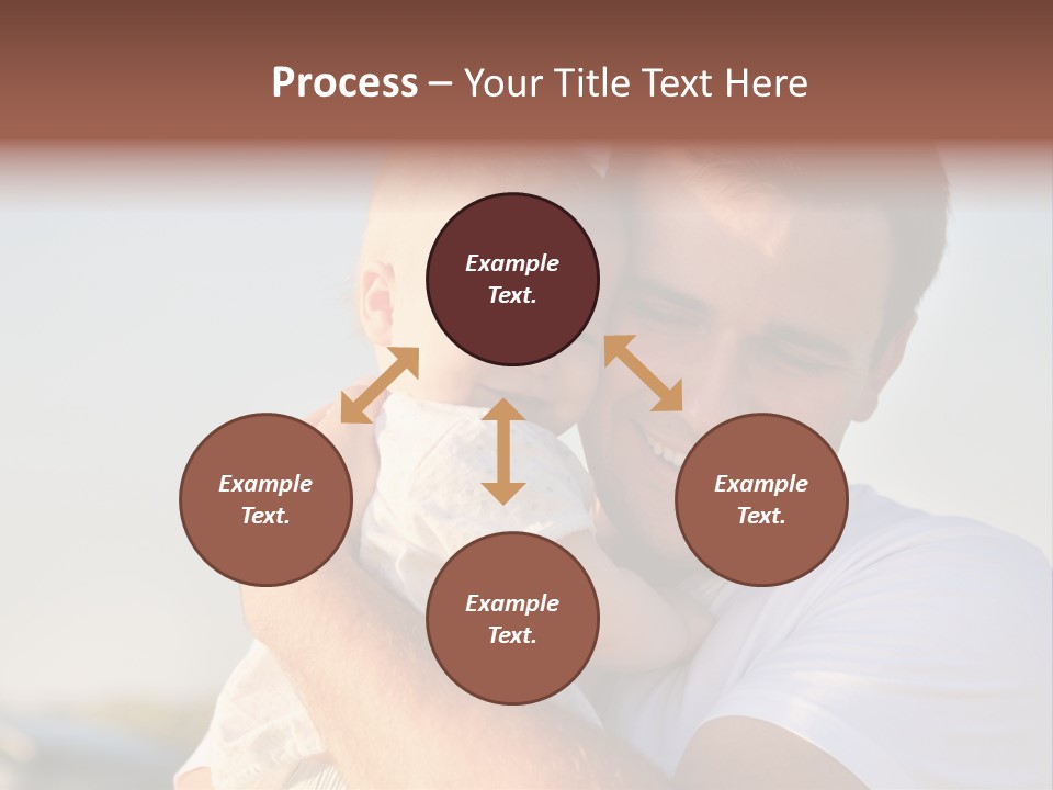 Joy Outdoors Male PowerPoint Template