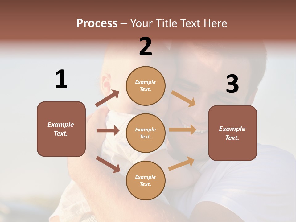 Joy Outdoors Male PowerPoint Template