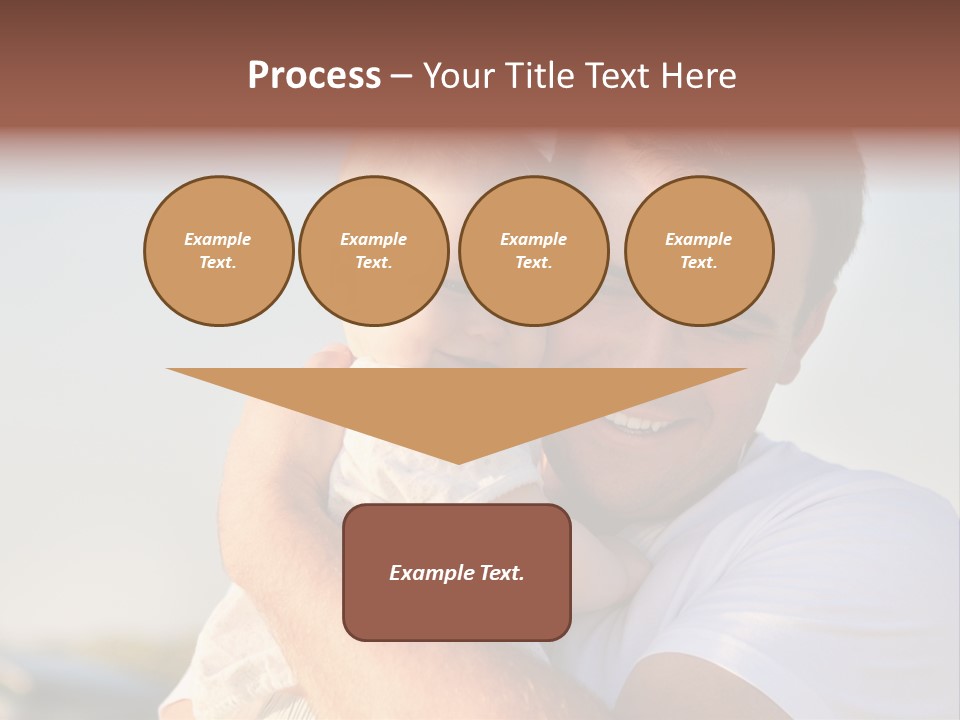 Joy Outdoors Male PowerPoint Template