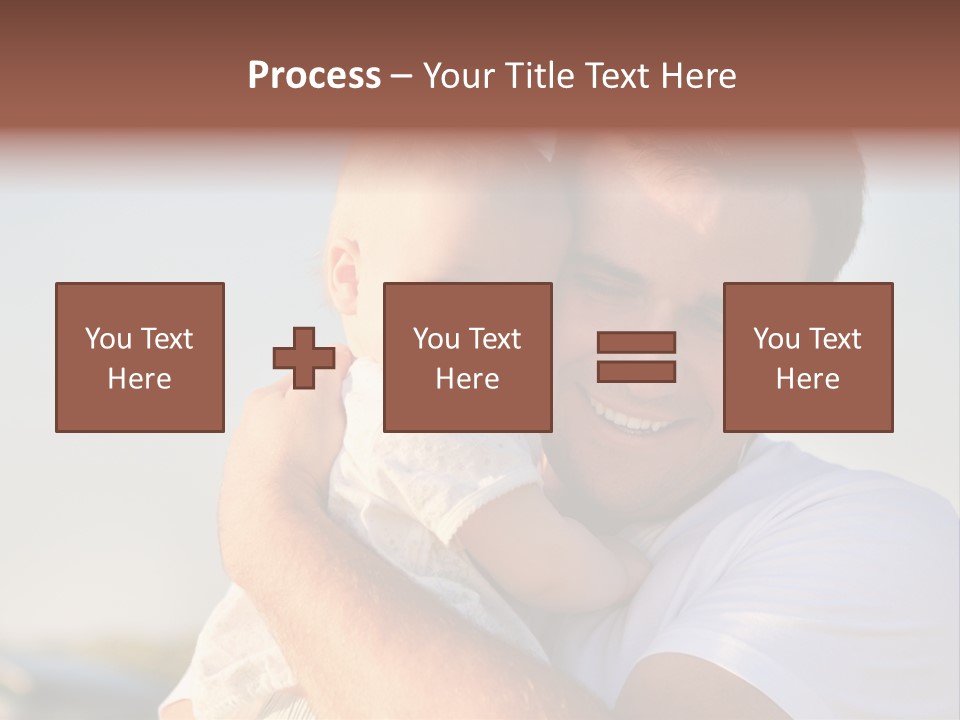 Joy Outdoors Male PowerPoint Template