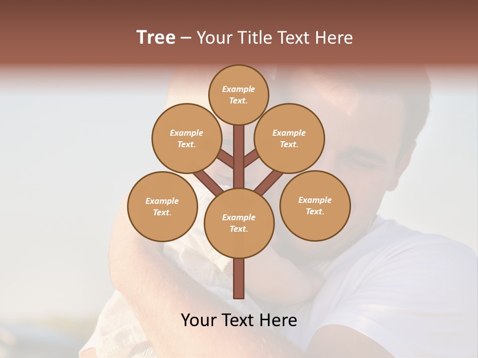 Joy Outdoors Male PowerPoint Template