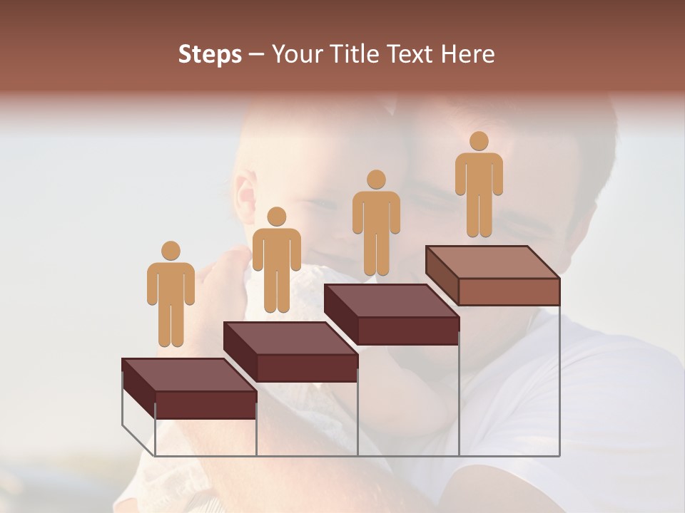 Joy Outdoors Male PowerPoint Template