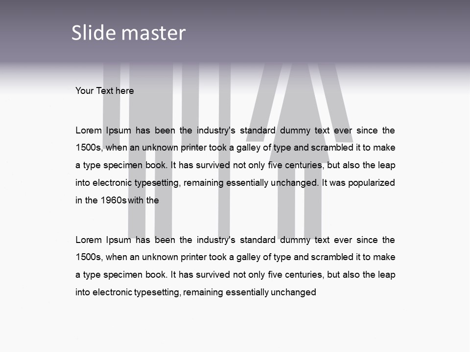 Graphic Preference Conceptual PowerPoint Template