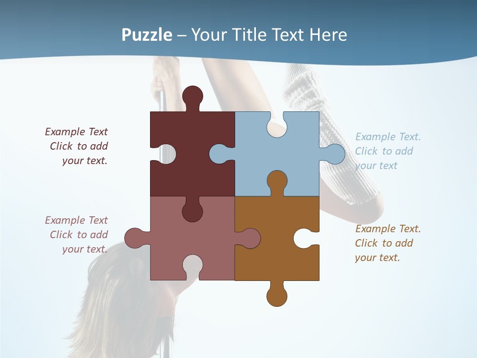 One European Exercising PowerPoint Template