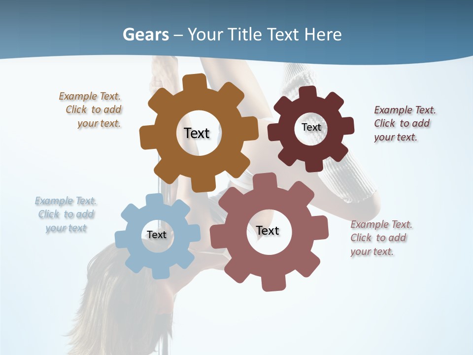 One European Exercising PowerPoint Template