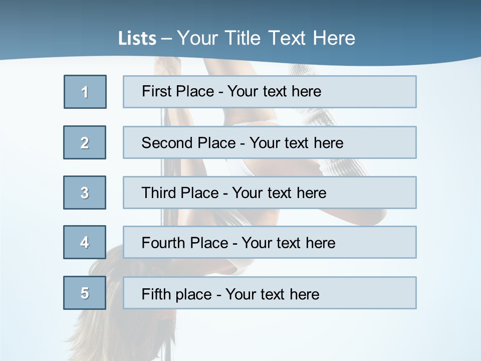 One European Exercising PowerPoint Template