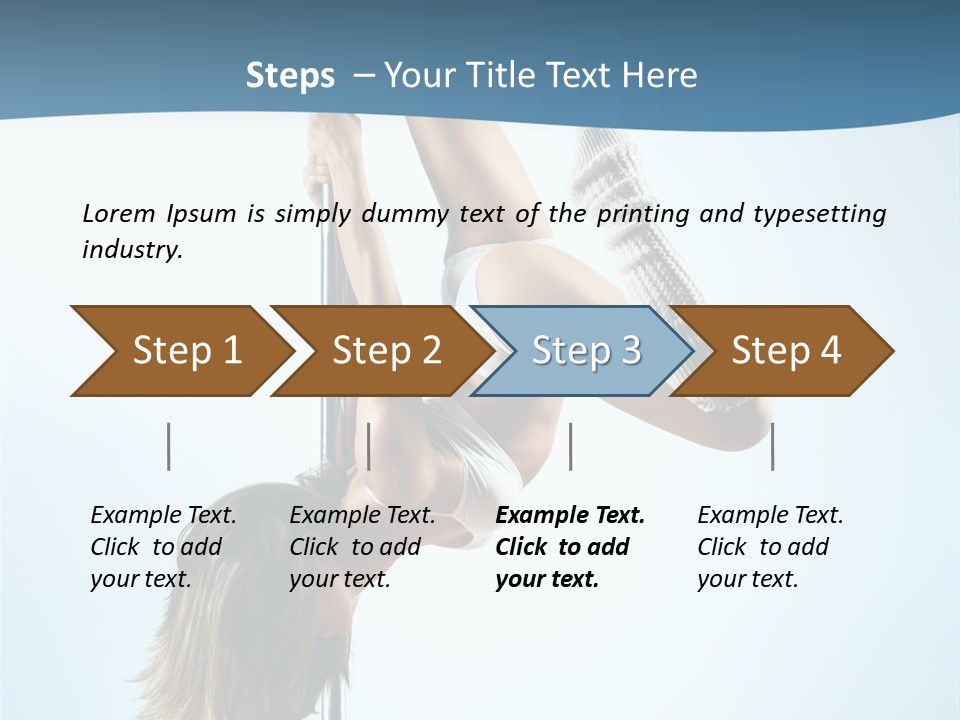 One European Exercising PowerPoint Template