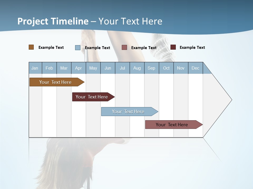 One European Exercising PowerPoint Template