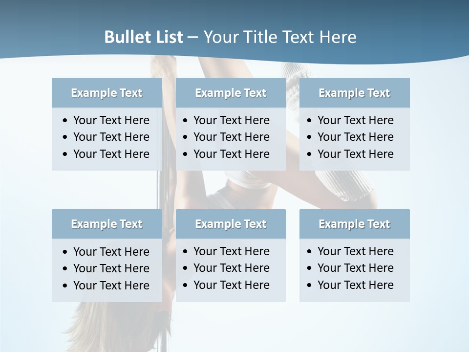 One European Exercising PowerPoint Template