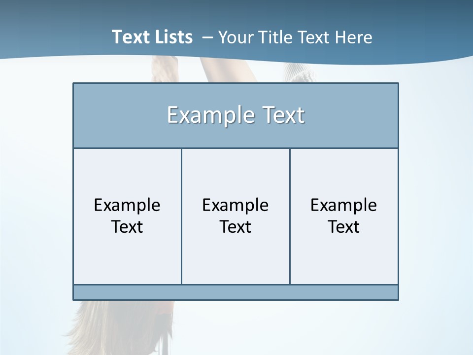 One European Exercising PowerPoint Template