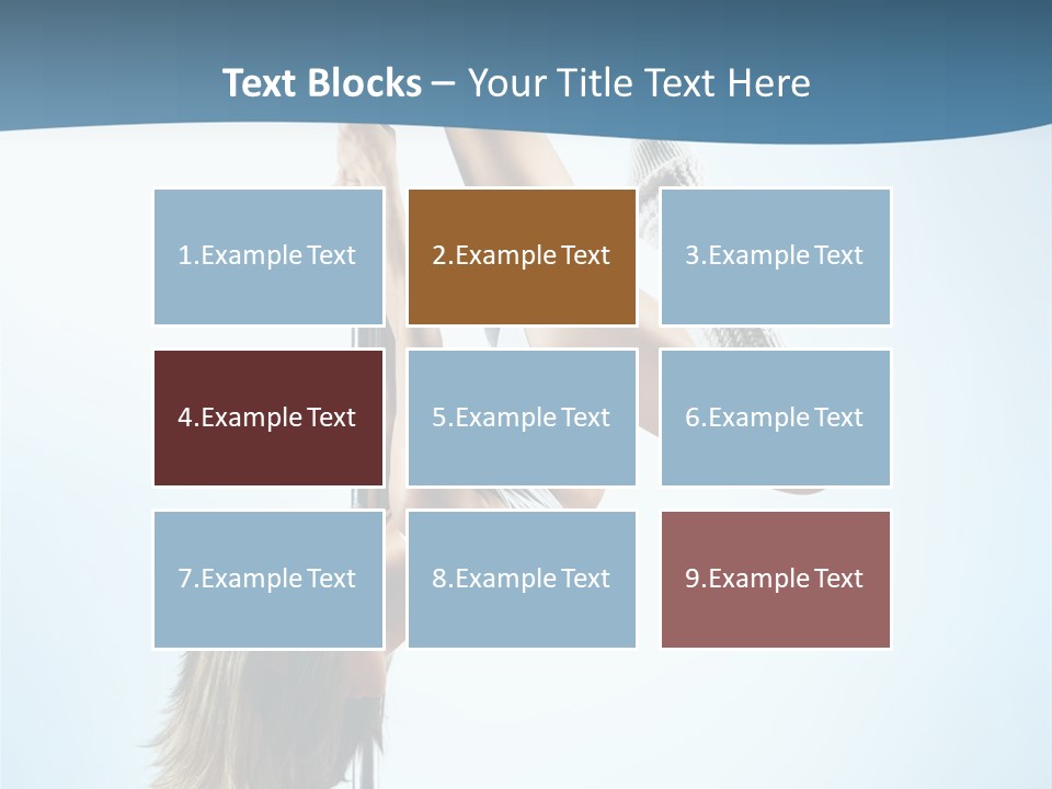 One European Exercising PowerPoint Template