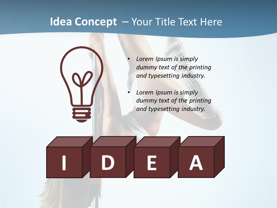 One European Exercising PowerPoint Template