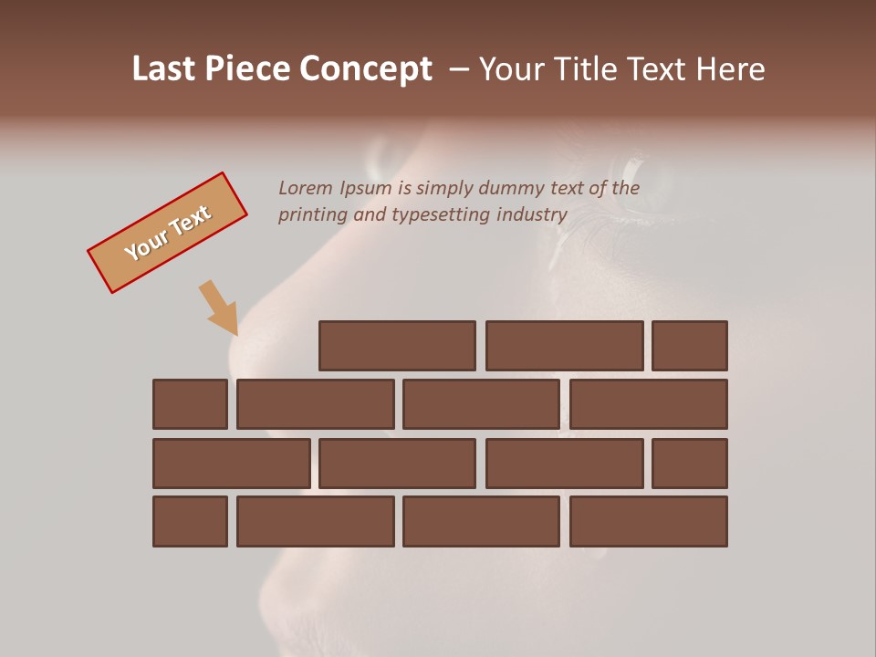 Depression Miserable Emotion PowerPoint Template