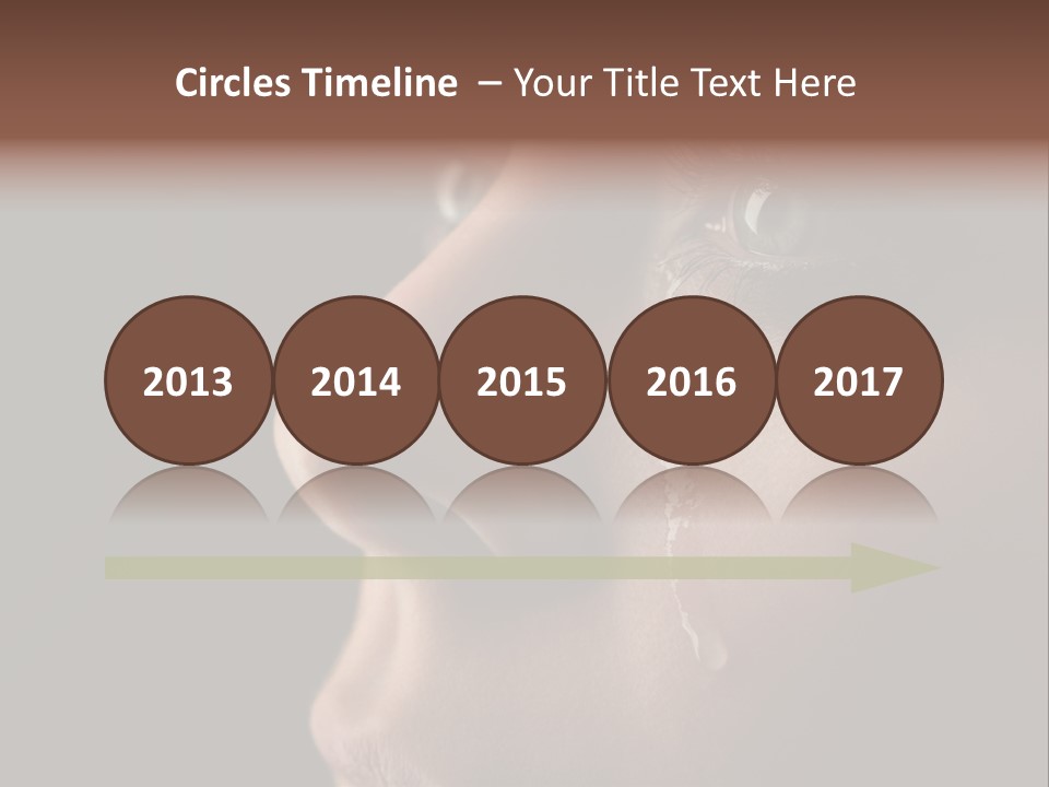 Depression Miserable Emotion PowerPoint Template