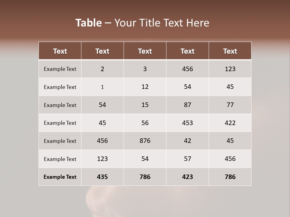 Depression Miserable Emotion PowerPoint Template