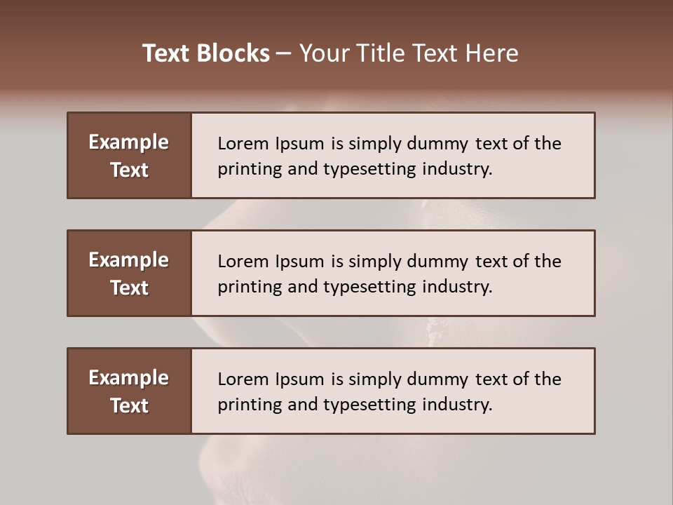 Depression Miserable Emotion PowerPoint Template