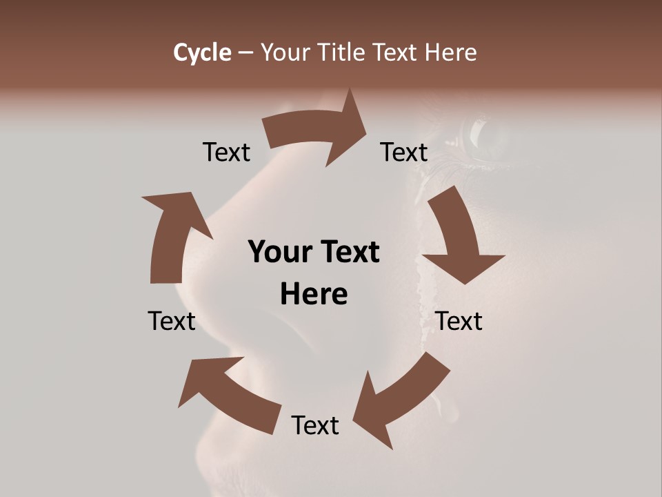 Depression Miserable Emotion PowerPoint Template
