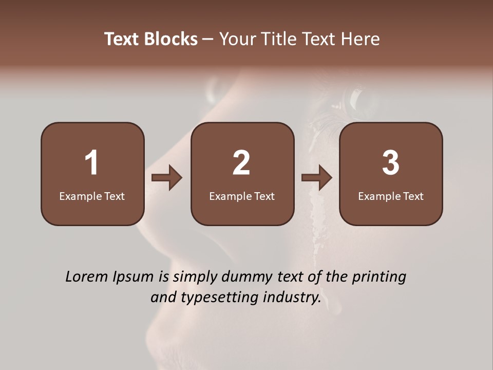 Depression Miserable Emotion PowerPoint Template